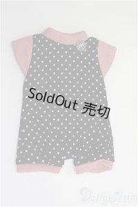 幼SD/OF:水玉ロンパース/1/6　30ｃｍ　BJD　MJD　衣装　ドール用 I-25-08-03-143-KD-ZI