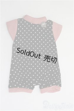画像1: 幼SD/OF:水玉ロンパース/1/6　30ｃｍ　BJD　MJD　衣装　ドール用 I-25-08-03-143-KD-ZI