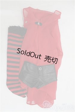 画像1: DD/OF:衣装セット　赤黒/0 I-25-08-03-098-KD-ZI