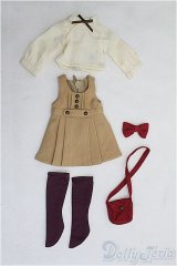 幼SD/OF:スイートレトロワンピースセット　VOLKS/1/6　30ｃｍ　BJD　MJD　衣装　ドール用 I-25-08-03-097-KD-ZI