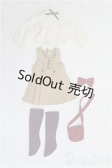 幼SD/OF:スイートレトロワンピースセット　VOLKS/1/6　30ｃｍ　BJD　MJD　衣装　ドール用 I-25-08-03-097-KD-ZI