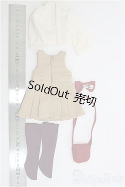 画像2: 幼SD/OF:スイートレトロワンピースセット　VOLKS/1/6　30ｃｍ　BJD　MJD　衣装　ドール用 I-25-08-03-097-KD-ZI