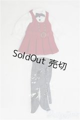 幼SD/OF:ジャンパースカートコーデ/1/6　30ｃｍ　BJD　MJD　衣装　ドール用 I-25-08-03-096-KD-ZI