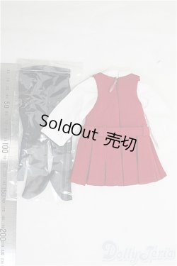 画像2: 幼SD/OF:ジャンパースカートコーデ/1/6　30ｃｍ　BJD　MJD　衣装　ドール用 I-25-08-03-096-KD-ZI