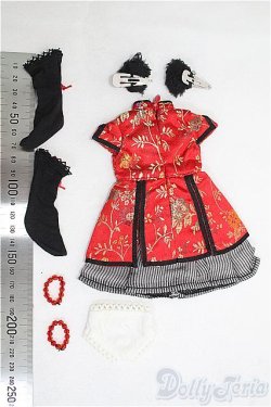 画像2: 幼SD/OF:衣装セット　VOLKS製チャイナ/1/6　30ｃｍ　BJD　MJD　衣装　ドール用 I-25-08-03-095-KD-ZI