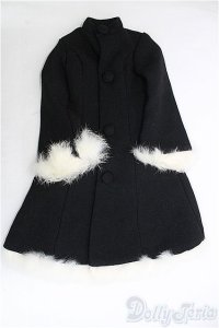 SD/OF:アウター　ファーコート/1/3　60ｃｍ　BJD　MJD　衣装　ドール用 I-25-08-03-075-KD-ZI