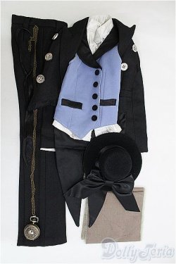 画像1: SDGrB＆SD13男の子/OF:燕尾衣装セット/1/3　65ｃｍ　BJD　MJD　衣装　ドール用 I-25-08-03-074-KD-ZI
