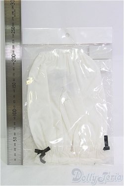 画像2: SD/OF:ドロワーズ（白・黒リボン）VOLKS製/1/3　60ｃｍ　BJD　MJD　衣装　ドール用 I-25-08-03-072-KD-ZI