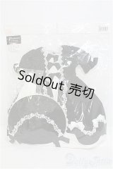 SD/OF:クラシカルレースアップロリータ（ノワール）/1/3　60ｃｍ　BJD　MJD　衣装　ドール用 I-25-08-03-070-KD-ZI