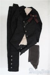 SD17B/OF:燕尾衣装セット/1/3　70ｃｍ　BJD　MJD　衣装　ドール用 I-25-08-03-065-KD-ZI