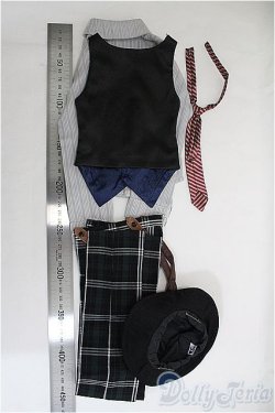 画像2: SD17B/OF:クールチェックパンツセット　VOLKS/1/3　70ｃｍ　BJD　MJD　衣装　ドール用 I-25-08-03-063-KD-ZI