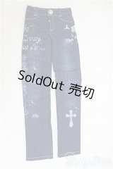 SDGrB＆SD13男の子/OF:デニムパンツ/1/3　65ｃｍ　BJD　MJD　衣装　ドール用 I-25-08-03-046-KD-ZI