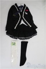 SDM＆MSD/OF:白ウサカーデセット・ミニ　VOLKS製/1/4　40ｃｍ　BJD　MJD　衣装　ドール用 I-25-08-03-043-KD-ZI