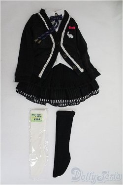 画像1: SDM＆MSD/OF:白ウサカーデセット・ミニ　VOLKS製/1/4　40ｃｍ　BJD　MJD　衣装　ドール用 I-25-08-03-043-KD-ZI