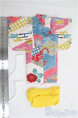 画像2: 幼SD/OF:着物セット/1/6　30ｃｍ　BJD　MJD　衣装　ドール用 I-25-08-03-092-KD-ZI