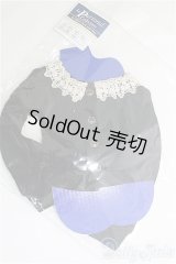 SD/OF:カーディガン（黒・襟フリル）　VOLKS製/1/3　60ｃｍ　BJD　MJD　衣装　ドール用 I-25-08-03-039-KD-ZI