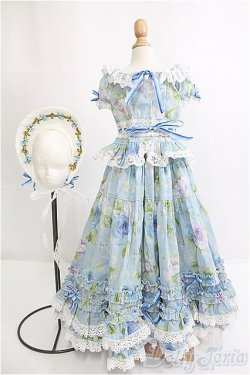 画像1: SD-SDgrG/OF:ドレス Marly様製/1/3　60ｃｍ　BJD　MJD　衣装　ドール用 I-25-08-03-214-KD-ZI