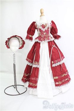 画像1: SD/OF:ドレス　Lacrimosa様製/1/3　60ｃｍ　BJD　MJD　衣装　ドール用 I-25-08-03-212-KD-ZI