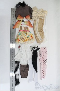 画像2: 30-40cmサイズドール/OF:衣装 I-25-08-03-239-KD-ZI