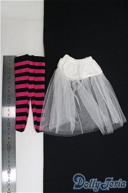 画像2: SDM＆MSD/OF:ソックス　パニエ/1/4　40ｃｍ　BJD　MJD　衣装　ドール用 I-25-08-03-245-KD-ZI