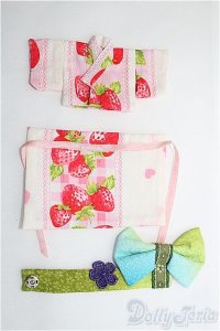 オビツ11/OF:着物セット　春屋敷様製/1/12サイズ　ドール用 I-25-08-03-293-SK-ZI