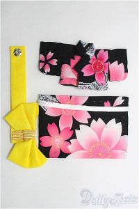 オビツ11/OF:着物セット　春屋敷様製/1/12サイズ　ドール用 I-25-08-03-292-SK-ZI