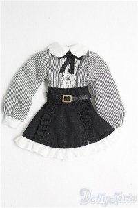 azoneピコニーモ/OF:1/12サイズドール　衣装　クラシカルドッキングワンピース/0 I-25-08-10-128-KD-ZI