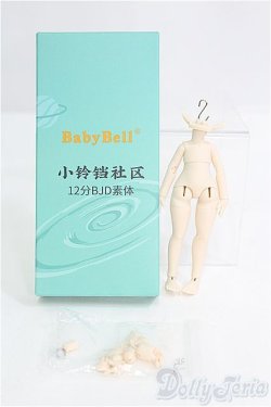 画像3: 1/12/baby bell素体ボディ　超白肌/0 I-25-08-17-099-KD-ZI