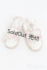SD/OF:靴　フラワーサンダル/1/3　60ｃｍ　BJD　MJD　衣装　ドール用 I-25-08-17-136-KD-ZI