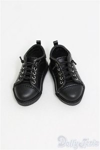 幼SD/OF:靴　カラフルスポーツスニーカー　ブラック　DOLK SELECT/1/6　30ｃｍ　BJD　MJD　衣装　ドール用 I-25-08-17-139-KD-ZI