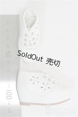 画像2: SDM＆MSD/OF:靴　ホワイトハイヒールパンプス　Dreamer Works/1/4　40ｃｍ　BJD　MJD　衣装　ドール用 I-25-08-17-138-KD-ZI