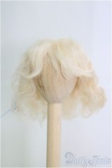 6inch/ウィッグ　モヘア　MILO DOLL/インチ　BJD　MJD　ドール用 I-25-08-17-243-KD-ZI