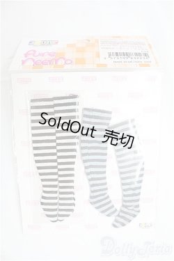 画像1: azoneピュアニーモ/OF:PNXSボーダーニーソックスCset/0 I-25-09-28-240-KD-ZI