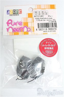 画像1: azoneピュアニーモ/OF:23cmサイズドール　靴　プラットフォームシューズ/0 I-25-09-28-244-KD-ZI