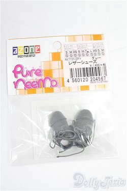 画像1: azoneピュアニーモ/OF:23cmサイズドール　靴　レザーシューズ/0 I-25-09-28-237-KD-ZI