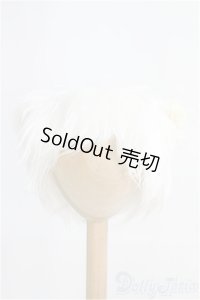 9-10inch/ウィッグ　たれみみにゃんこボアウィッグ/インチ　BJD　MJD　ドール用 I-25-08-17-256-KD-ZI