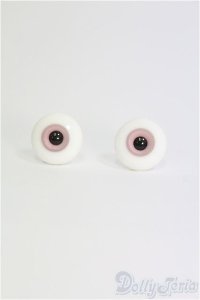 14mm/グラスアイ薄ピンク系/ドール用　アイ I-25-08-17-265-KD-ZI