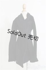 SD17B/OF:黒カーディガン/1/3　70ｃｍ　BJD　MJD　衣装　ドール用 I-25-08-17-278-KD-ZI