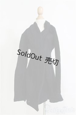 画像1: SD17B/OF:黒カーディガン/1/3　70ｃｍ　BJD　MJD　衣装　ドール用 I-25-08-17-278-KD-ZI