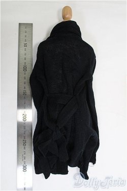 画像2: SD17B/OF:黒カーディガン/1/3　70ｃｍ　BJD　MJD　衣装　ドール用 I-25-08-17-278-KD-ZI