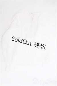 SD17B/OF:トップス　ブラウス白/1/3　70ｃｍ　BJD　MJD　衣装　ドール用 I-25-08-17-280-KD-ZI