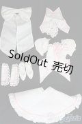 DD/OF:衣装セット　白ピンク/0 I-25-08-31-076-KD-ZI