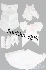 DD/OF:衣装セット　白ピンク/0 I-25-08-31-076-KD-ZI