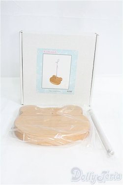画像3: PUYOODOLL/1/4/KUMAKO 木製くまベーススタンド I-25-08-24-289-KD-ZI