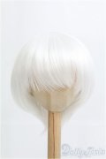 DD/ドリームウィッグ ファンタスティックボブ(みるくホワイト) /インチ　BJD　MJD　ドール用 I-25-08-31-124-KD-ZI