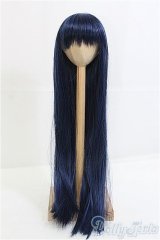 9inch/ウィッグ　ブルーブラック/インチ　BJD　MJD　ドール用 I-25-08-31-128-KD-ZI