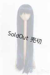 9inch/ウィッグ　ブルーブラック/インチ　BJD　MJD　ドール用 I-25-08-31-128-KD-ZI
