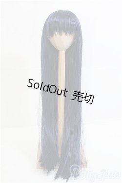 画像1: 9inch/ウィッグ　ブルーブラック/インチ　BJD　MJD　ドール用 I-25-08-31-128-KD-ZI