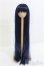 画像1: 9inch/ウィッグ　ブルーブラック/インチ　BJD　MJD　ドール用 I-25-08-31-128-KD-ZI (1)