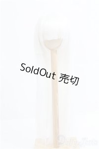 8-9inch/ウィッグ　姫ストレート　DDW-01D　みるくホワイト/インチ　BJD　MJD　ドール用 I-25-08-31-127-KD-ZI